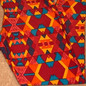 TC LuLaRoe Leggings Abstract Print